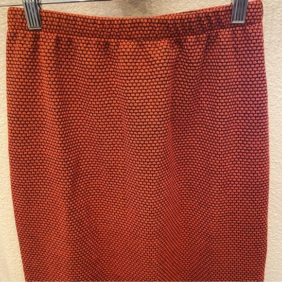 STUSSY Women Orange Pattern Midi Skirt Size XS - Picture 2 of 7